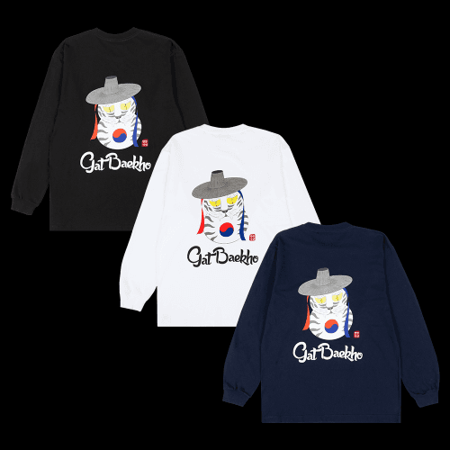 [LAKAI] [トップス] KR God Baekho Long Sleeve T-shirts GOTBAKHO