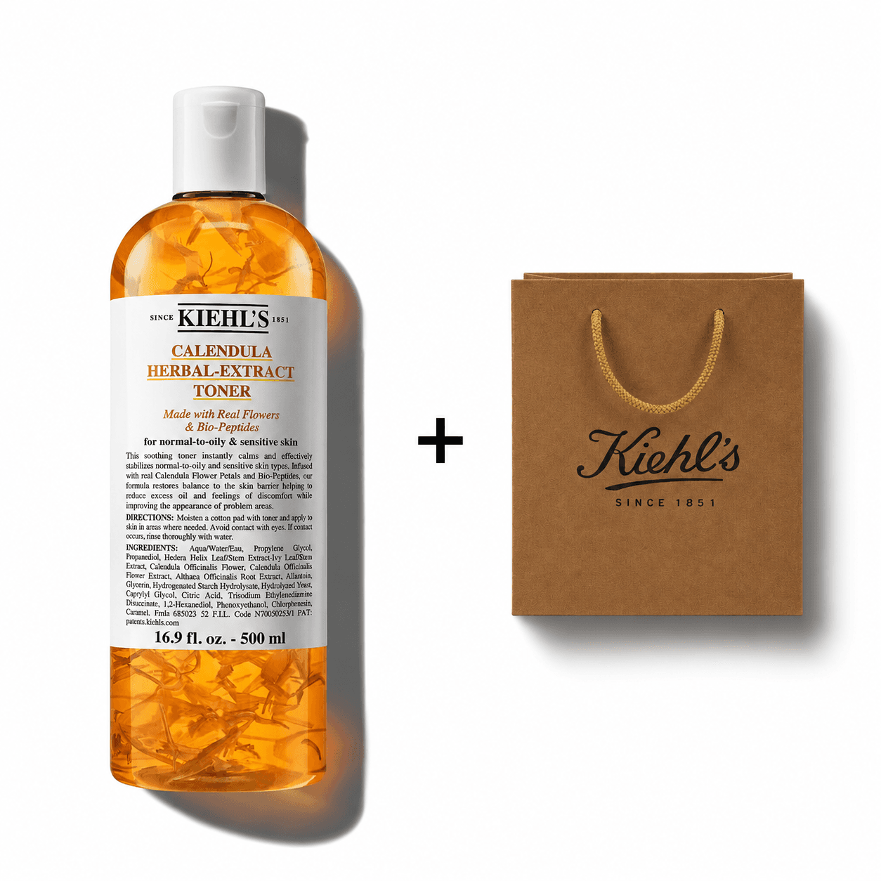 (국문라벨) New 키엘 칼렌듈라 허벌 엑스트렉트 토너 500ml, 1개