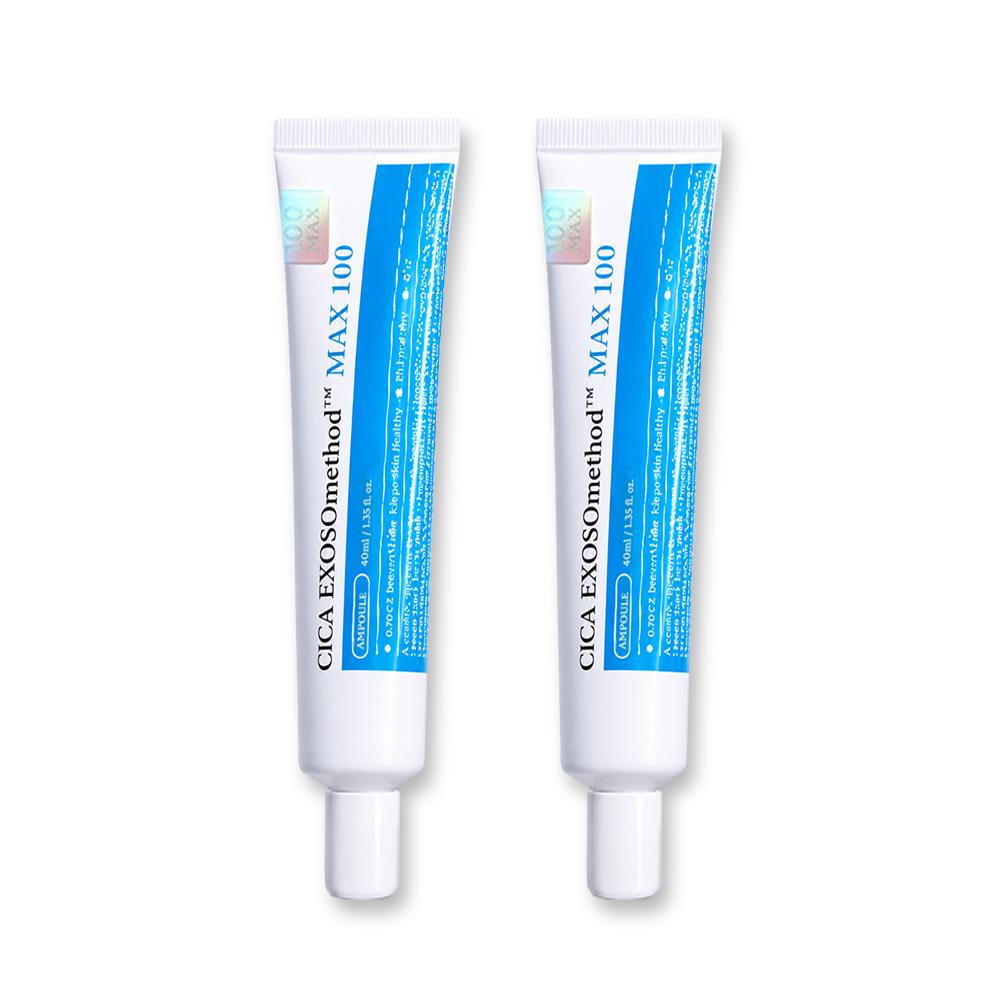 Exoproxil シカ エクソソーム 100マックス クリームアンプル 12ml x 2個