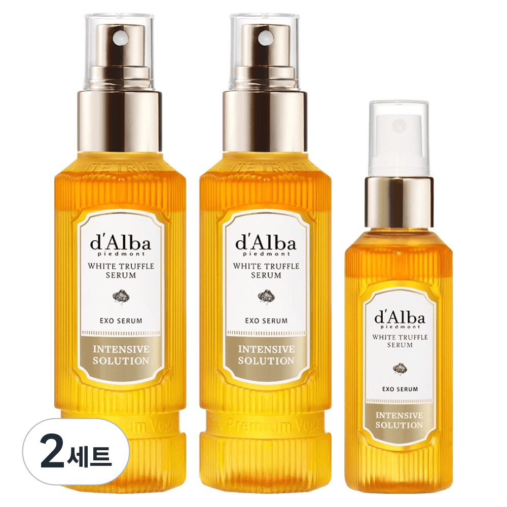 달바 ホワイト トリュフ 엑소 インテンシブ セラム 100ml x 4個 + 60ml x 2個 大容量 セット