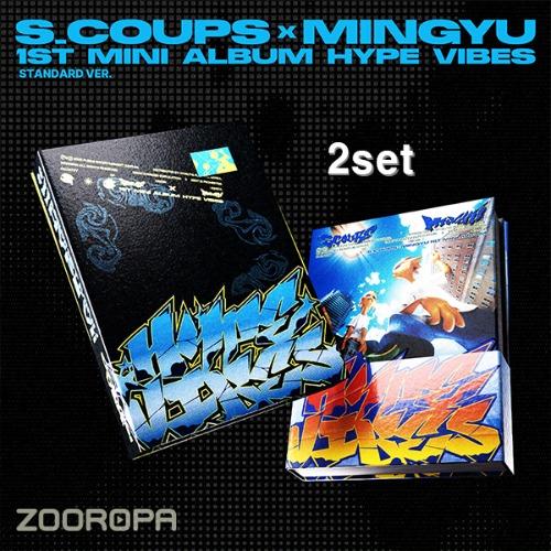 [2種セット] エスクプストXミンギュ SEVENTEEN HYPE VIBES 1st ミニアルバム