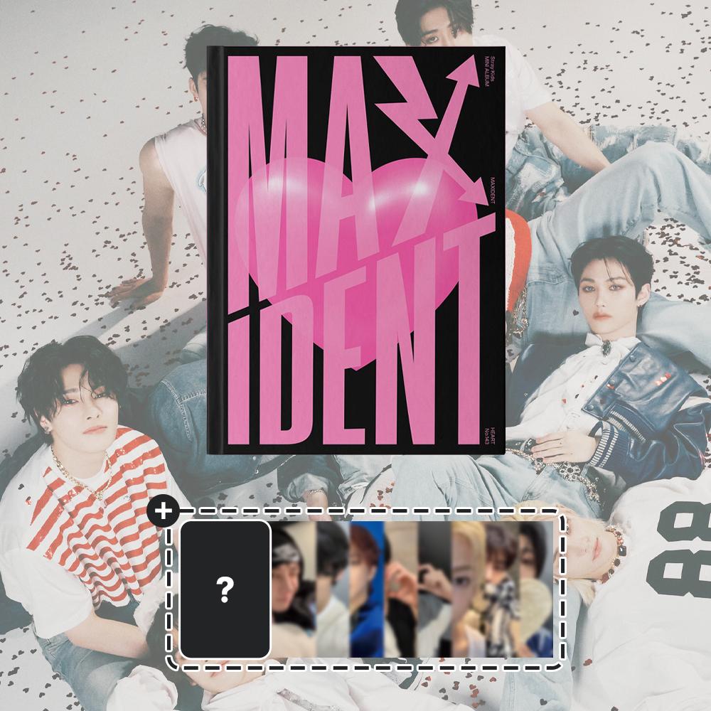 Stray Kids MAXIDENT アルバム Mini 7集 MAXIDENT SKZ SKZ 通常盤 HEART Black