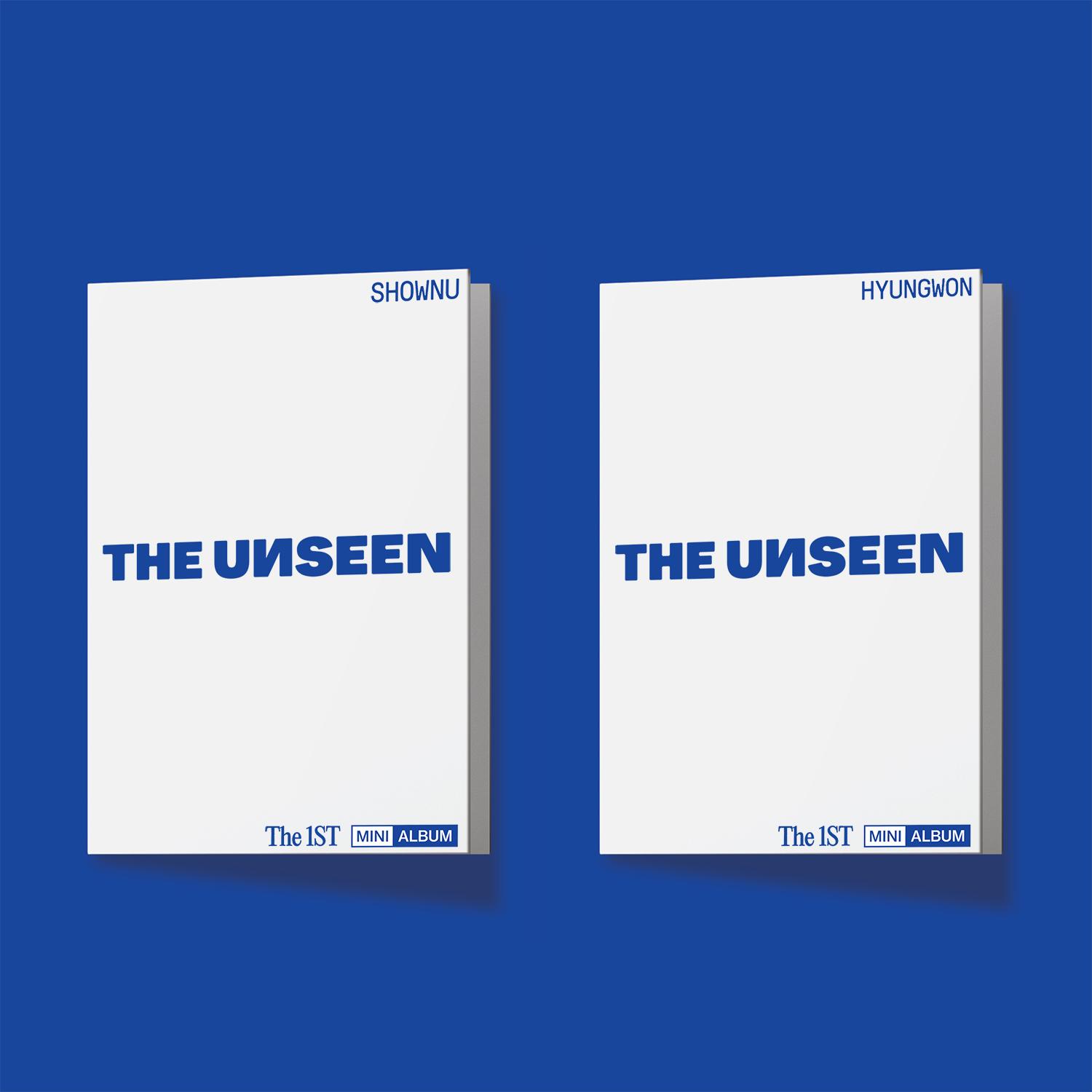 몬스타엑스 셔누 형원 アルバム 限定盤 ミニ1集 THE UNSEEN [2種セット]