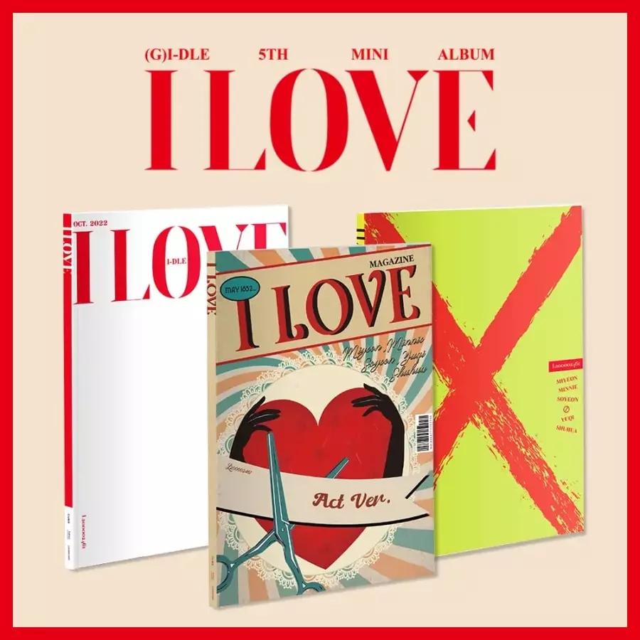 I love - (g)i-Dle Album CD