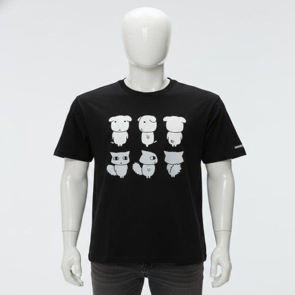 送料無料 SPAO 가나디 Tシャツ(GRAPHIC BLACK)_SPRLG25U09