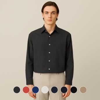 남자 오버핏 여름 폴리 린넨셔츠 14color