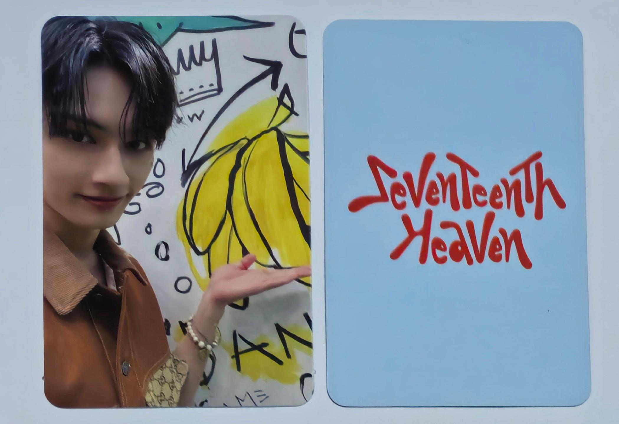 SEVENTEEN フォトカード JUN ジュン SEVENTEENTH HEAVEN カラット盤 SEVENTEEN ポカ
