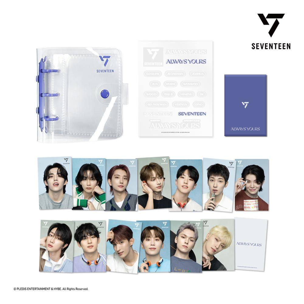 SEVENTEEN 3D レンチキュラー ミニカードバインダー SEVENTEEN フォトカード ALWAYS YOURS