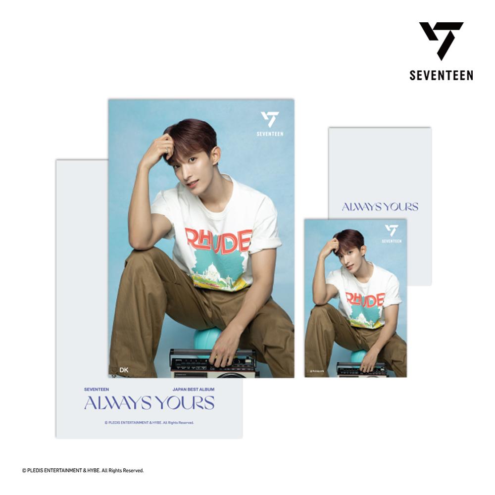 SEVENTEEN 3D 葉書 DK ドギョム ALWAYS YOURS 2 レンチキュラー フォトカード SEVENTEEN