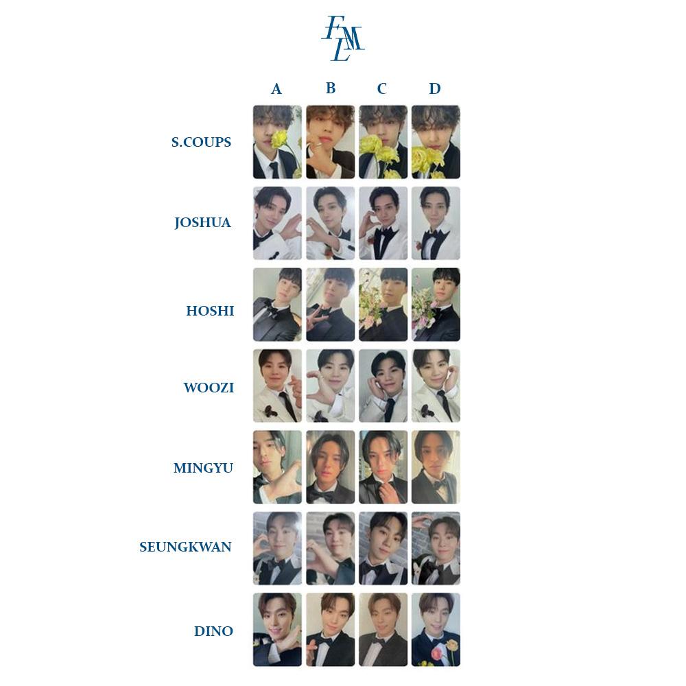 SEVENTEEN ミニアルバム 10th FML カラット盤 アルバムフォトカード 公式グッズ フォトカード