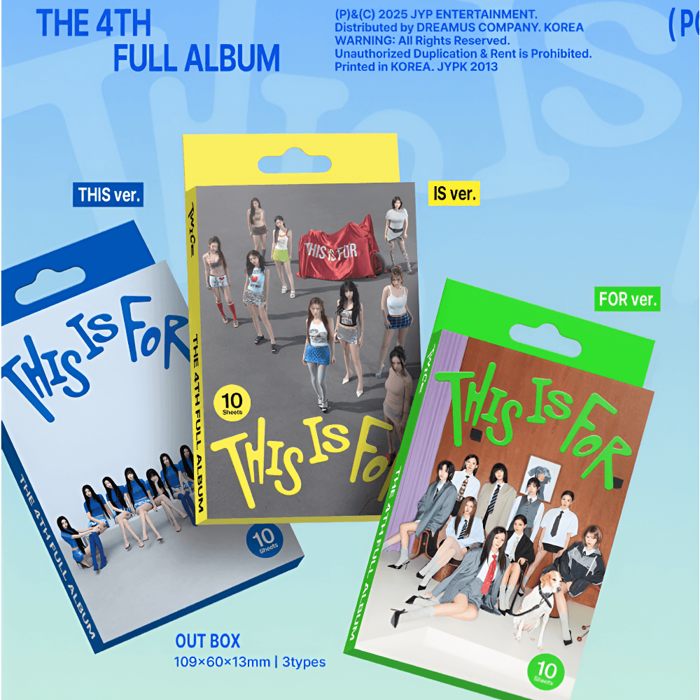 TWICE - 4th Album THIS IS FOR [POLAROID ver] 選択可能