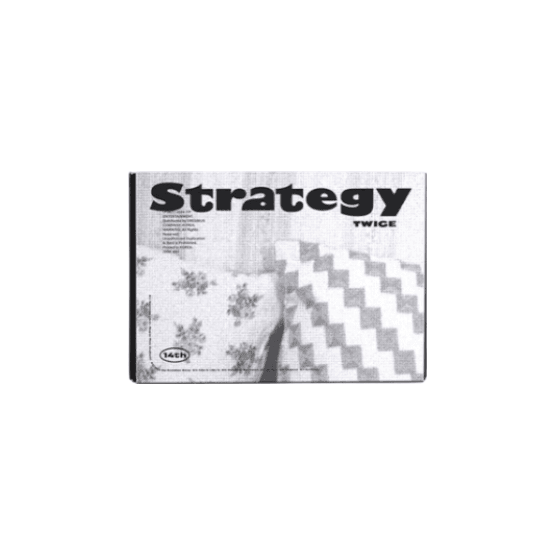 TWICE アルバム TWICE ミニ14集 STRATEGY 通常盤 フォトブック step 3 ver
