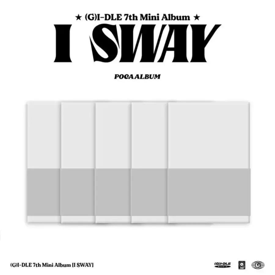 G I-DLE  여자 아이들  - I SWAY  미니 7집   POCA VER