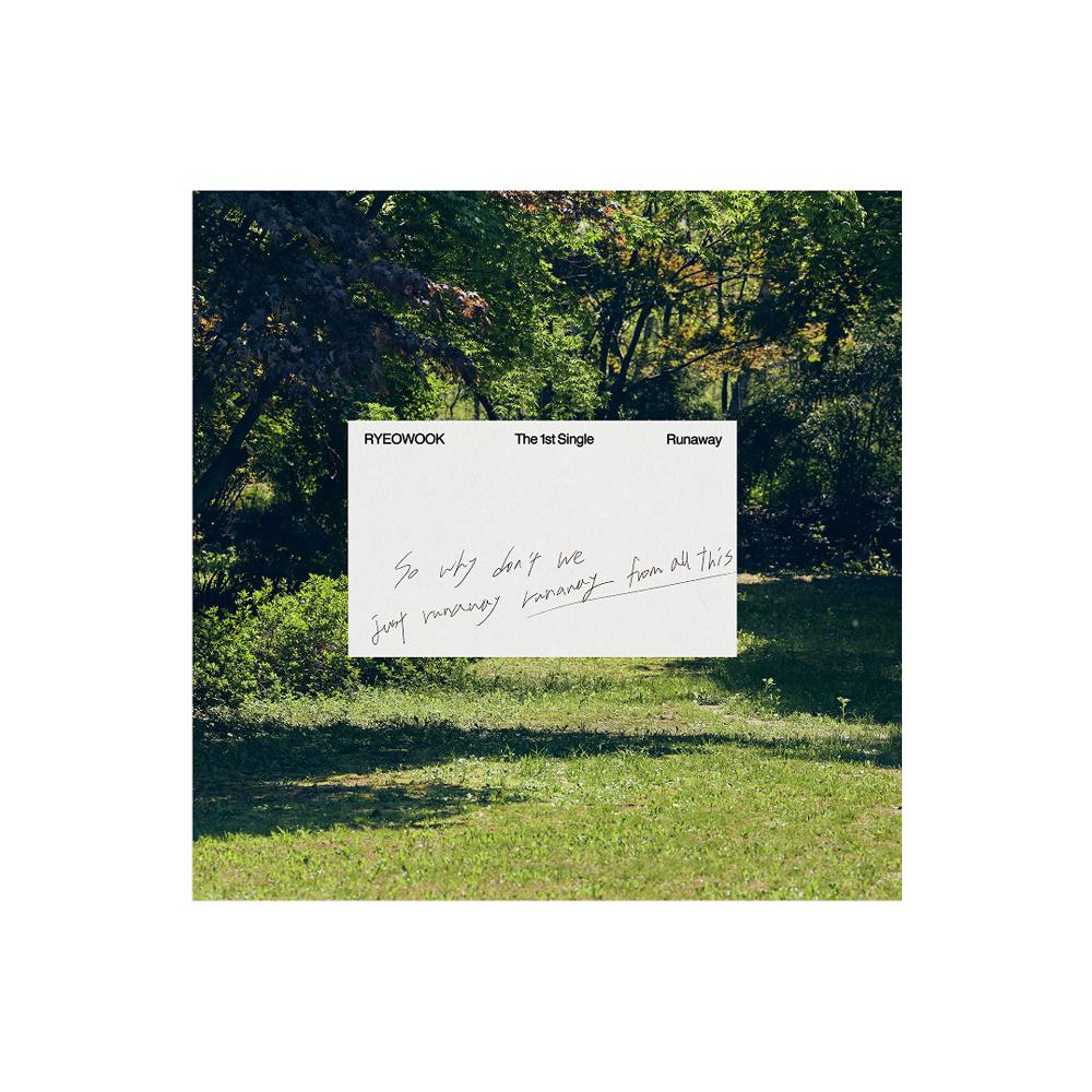 려욱 솔로 앨범 RUNAWAY 싱글 1집 슈퍼주니어 DIGIPACK Ver 디지팩