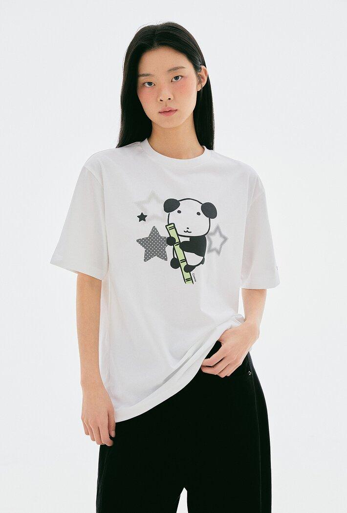 [SPAO][GANADI] Tシャツ (GREEN) SPRLG25U09