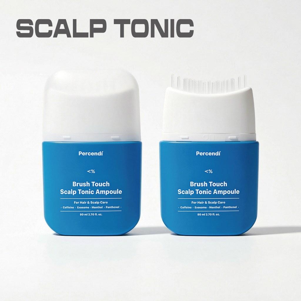 퍼센디 ブ러시 터치 스칼프 토닉 앰플 脱毛緩和 (엑소좀/트랜스포좀) 1個 80ml