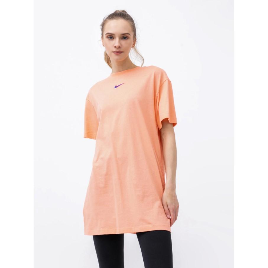 NIKE ナイキ ウィメンズ スウッシュ半袖ワンピース ブラック ピンク