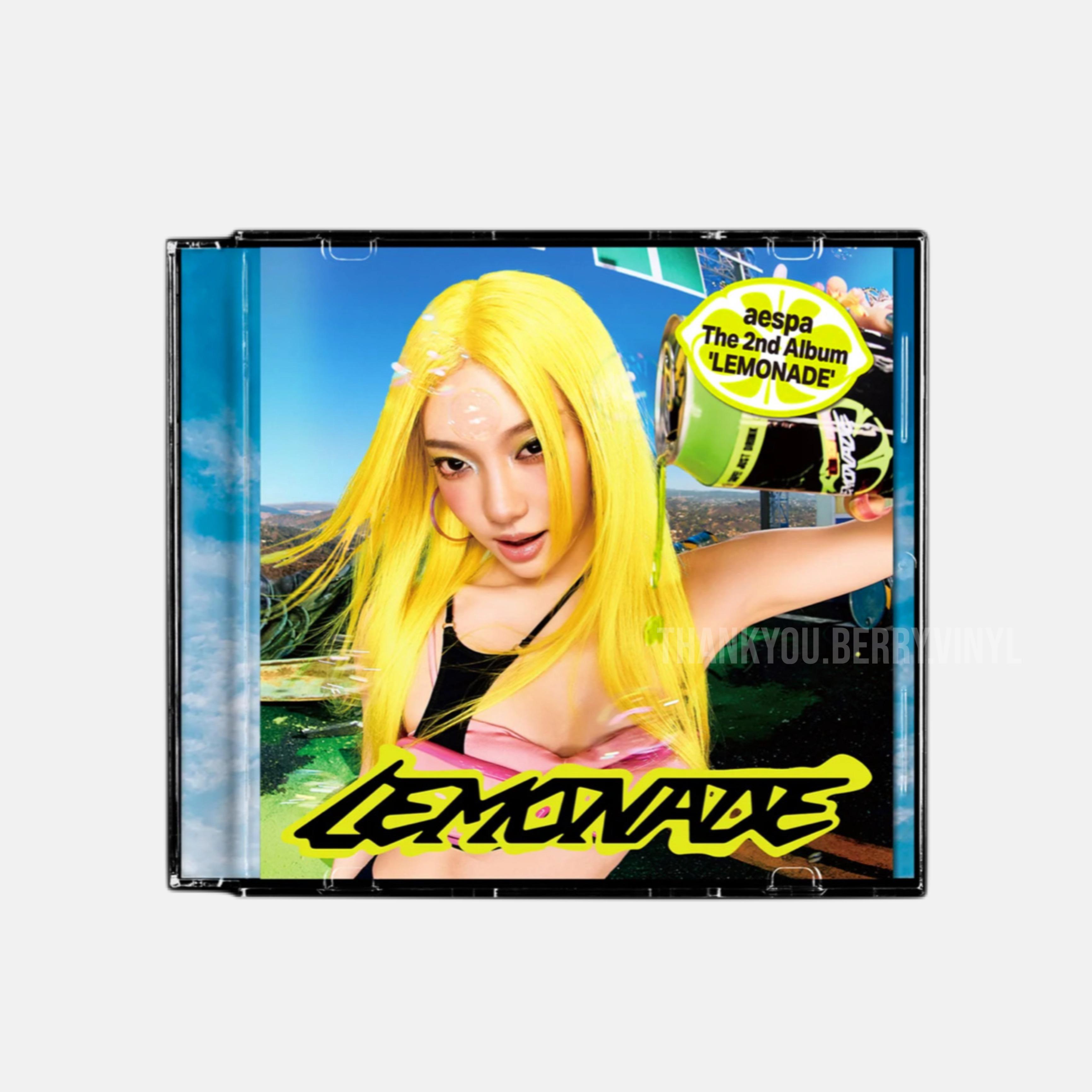 [国内配送] aespa CD シングル LEMONADE (ニンニンバージョン)