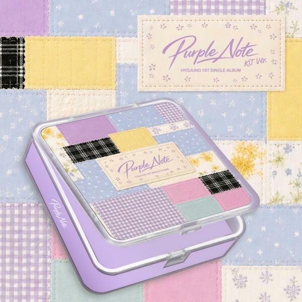 (現代Hmall) ARTBOX/H2MEDIA ヒョジョン (OH MY GIRL) シングル 1集 Purple Note