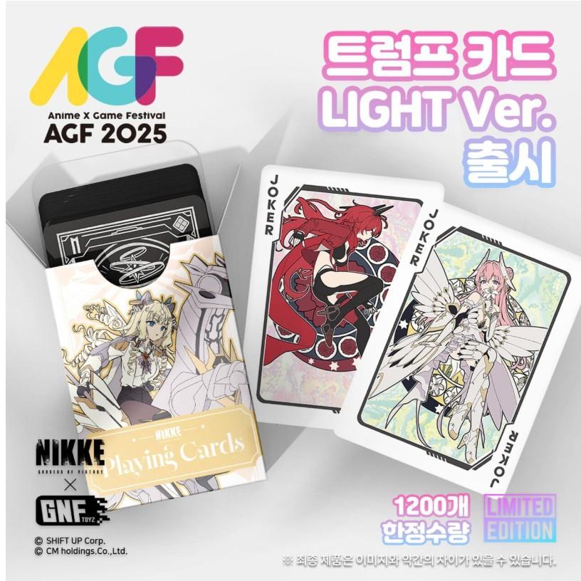 [即日発送] 승리의 여신 니케 トランプカード AGF限定 クラウン ワンカードポーカー GNF