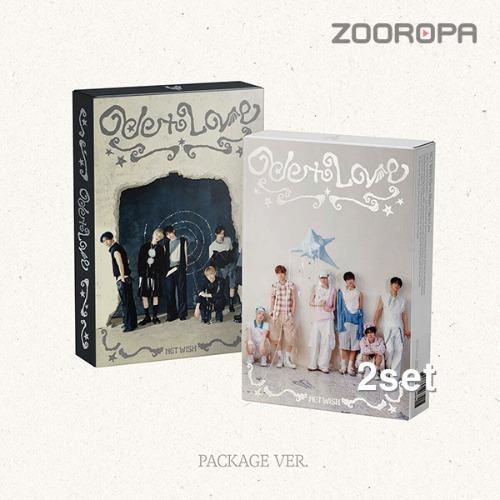 [2종세트/초회한정반] NCT WISH 엔시티 위시 Ode to Love 1집 Package ver.
