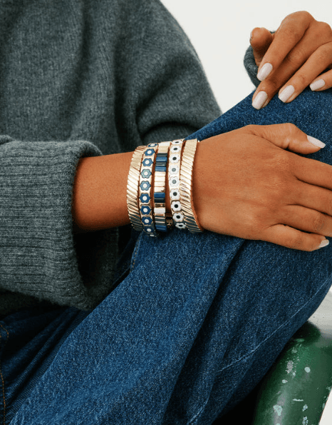 Anemone Bracelet 수입악세사리 록산느애슐린 Roxanne Assoulin 아네모네 화이트 단품 팔찌 클리어런스