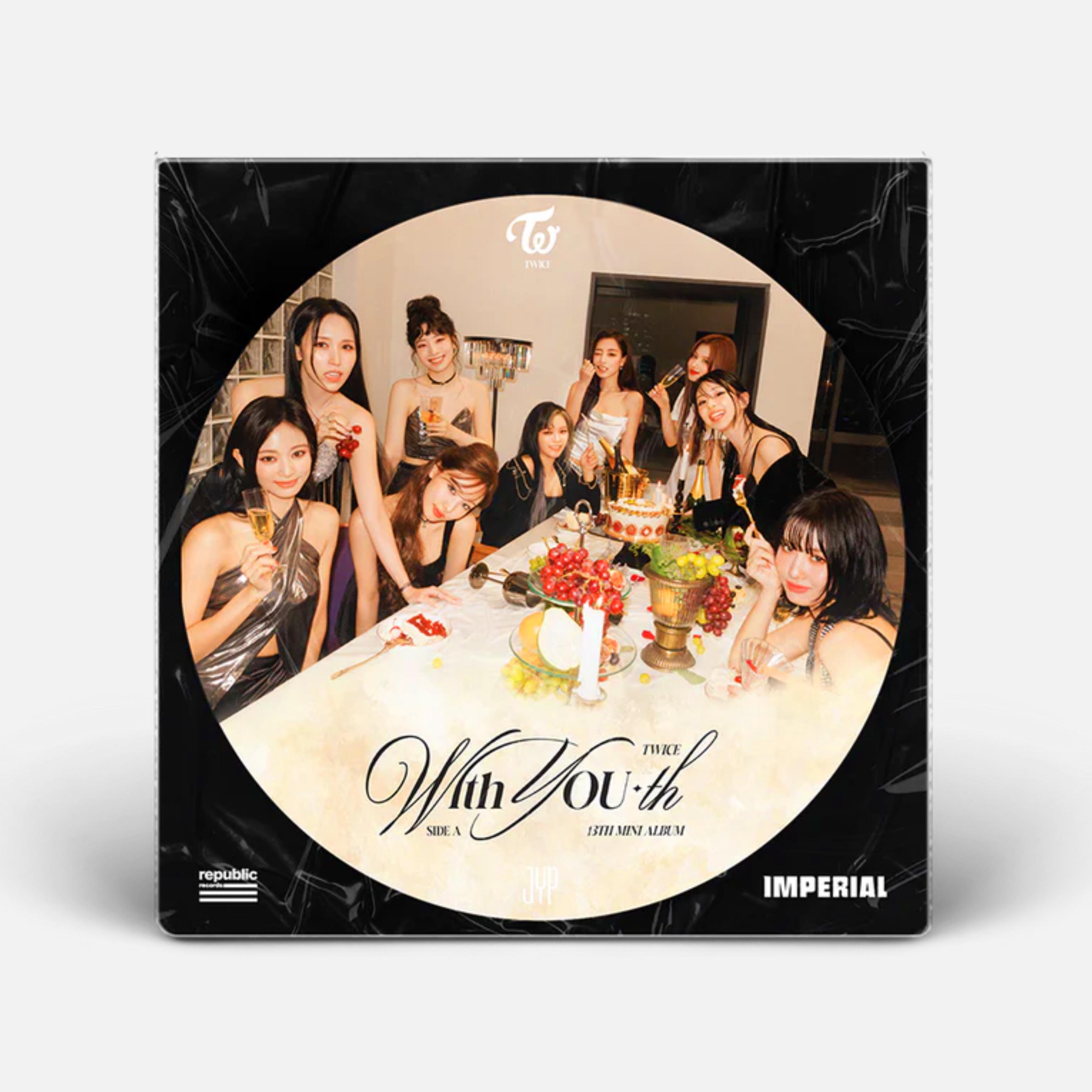 [国内配送] TWICE LP ミニ13集 With Youth (限定版/グリッターバージョン)