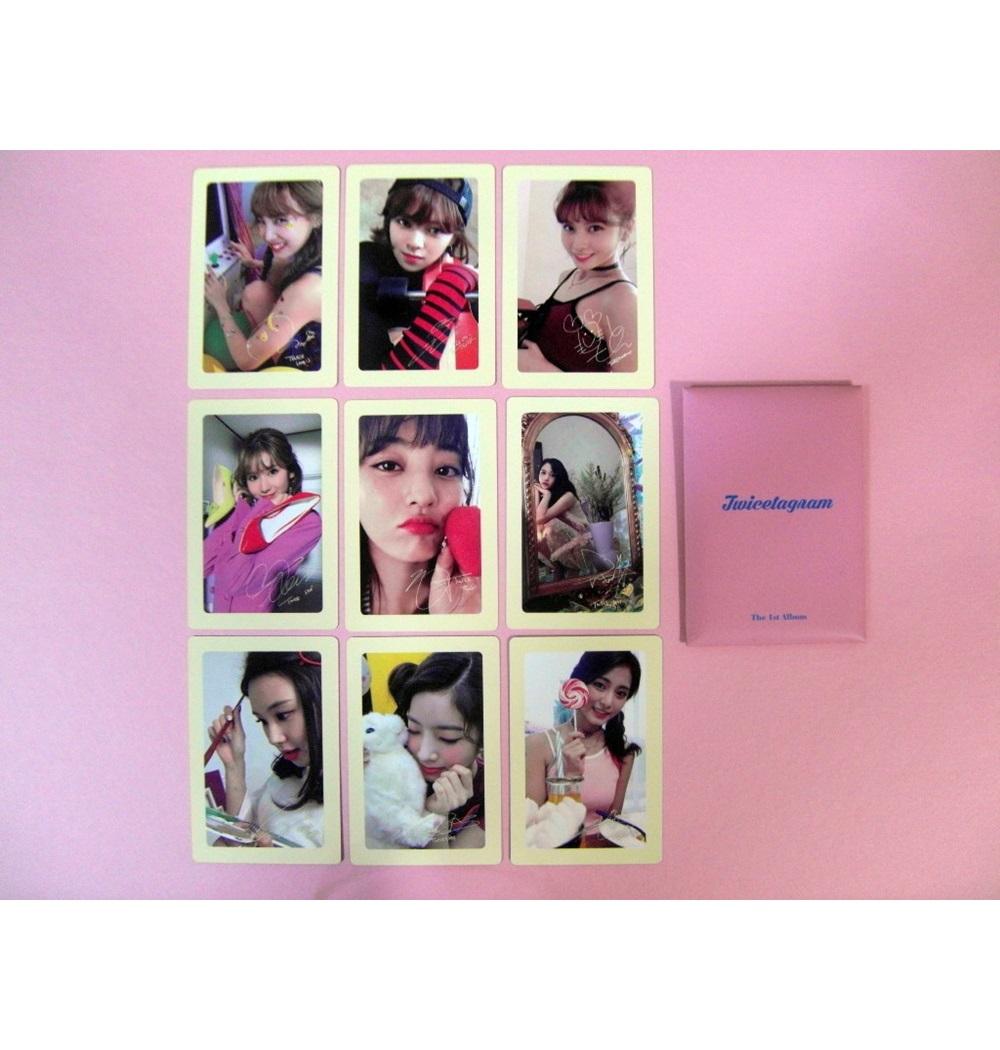 (予約特典ポカ ONLY) TWICE TWICE - Twicetagram フォトカード 9枚