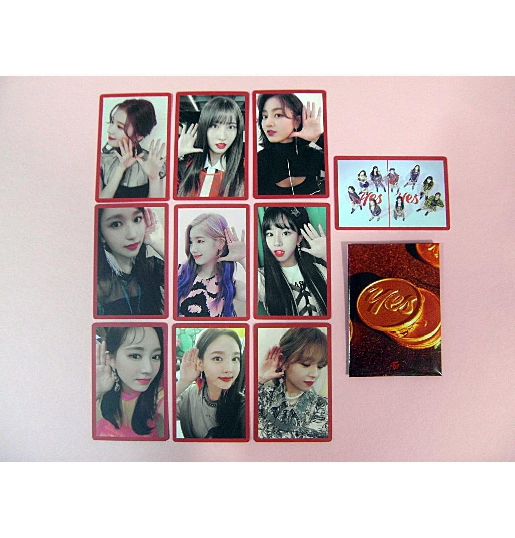 (予約特典ポカ ONLY) TWICE TWICE YES or YES C フォトカード 10枚