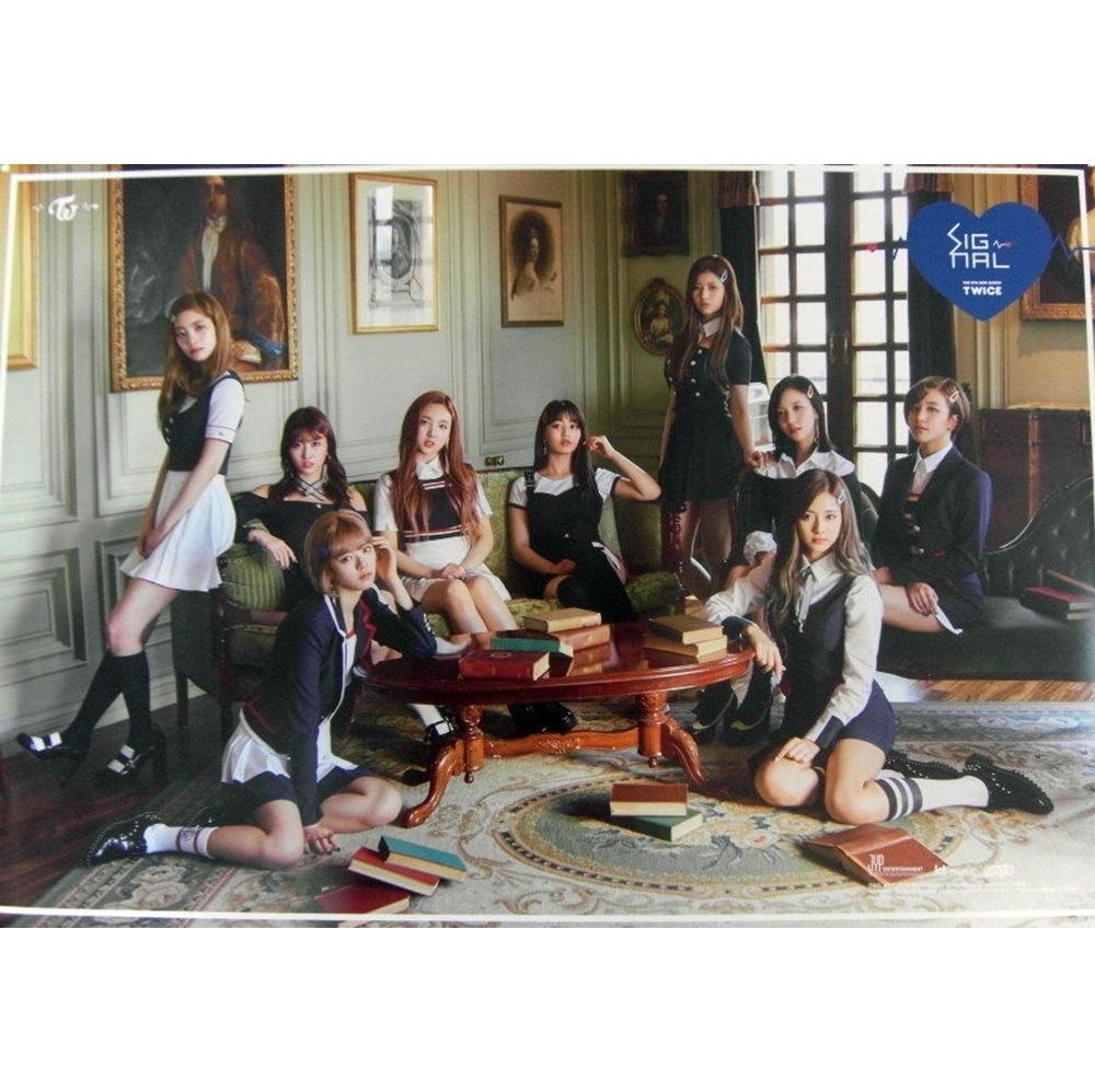 (ブロマイド1種+筒) TWICE TWICE - Signal A ポスター