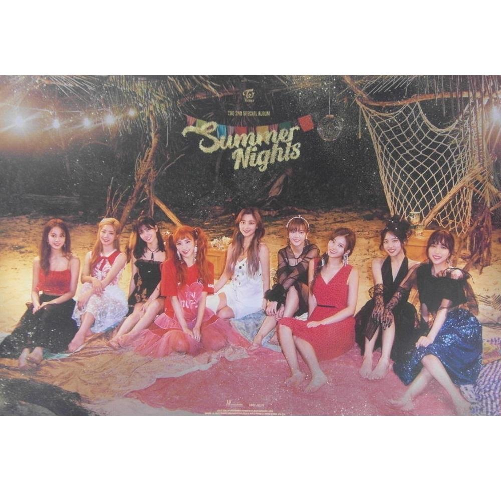 【ブロマイド1種+筒】TWICE - Summer Nights C ポスター
