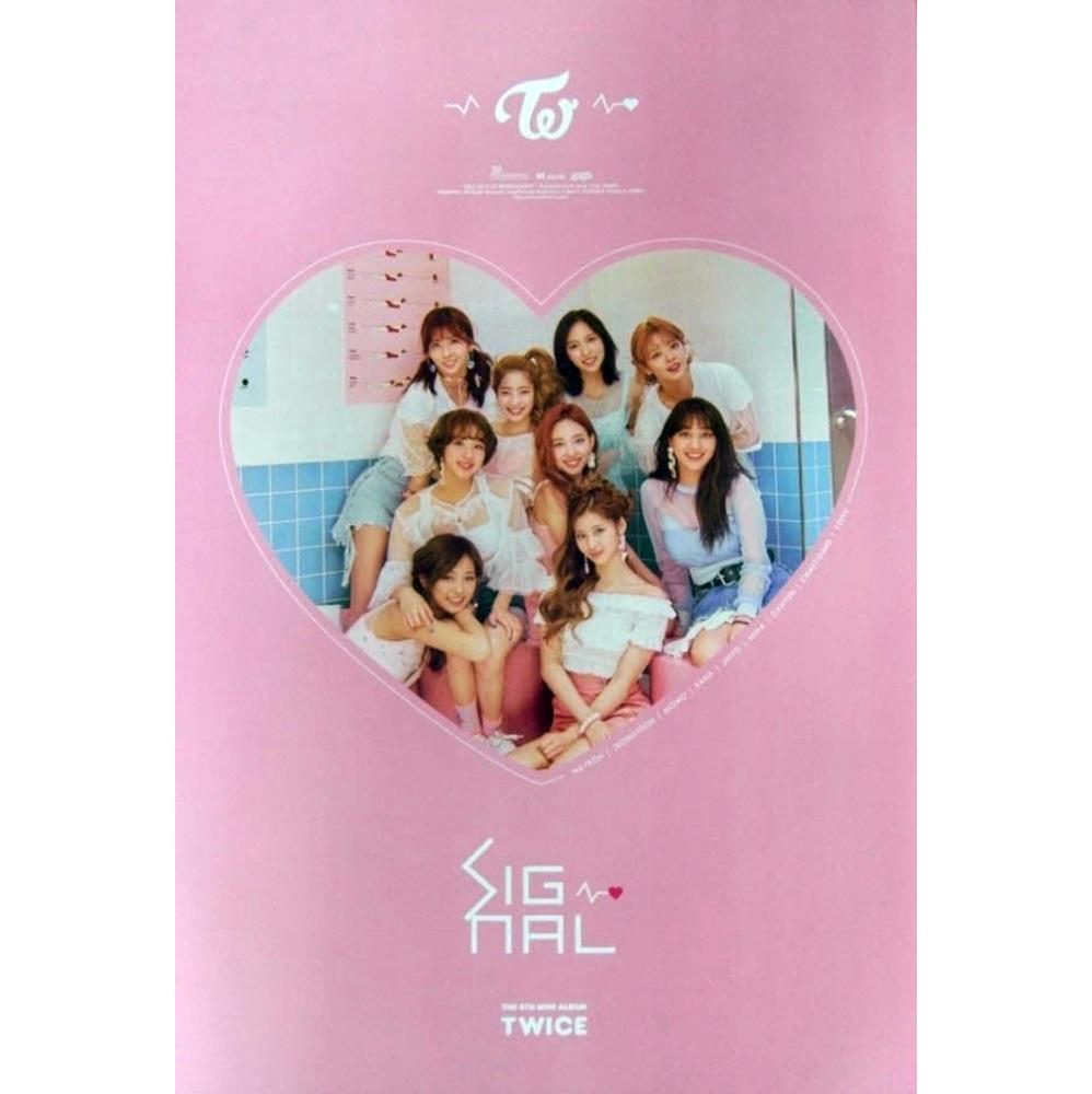 【ブロマイド1種+筒】TWICE - Signal B ポスター