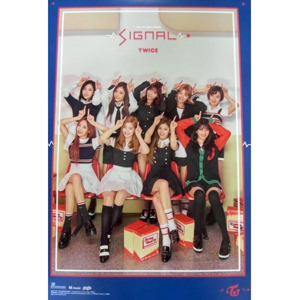 【ブロマイド1種+筒】TWICE - Signal C ポスター