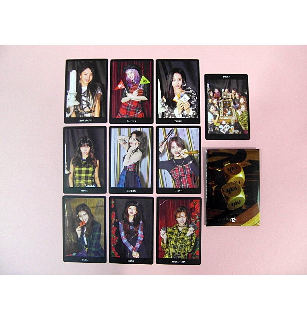 【予約特典フォトカードのみ】TWICE YES or YES A フォトカード10枚