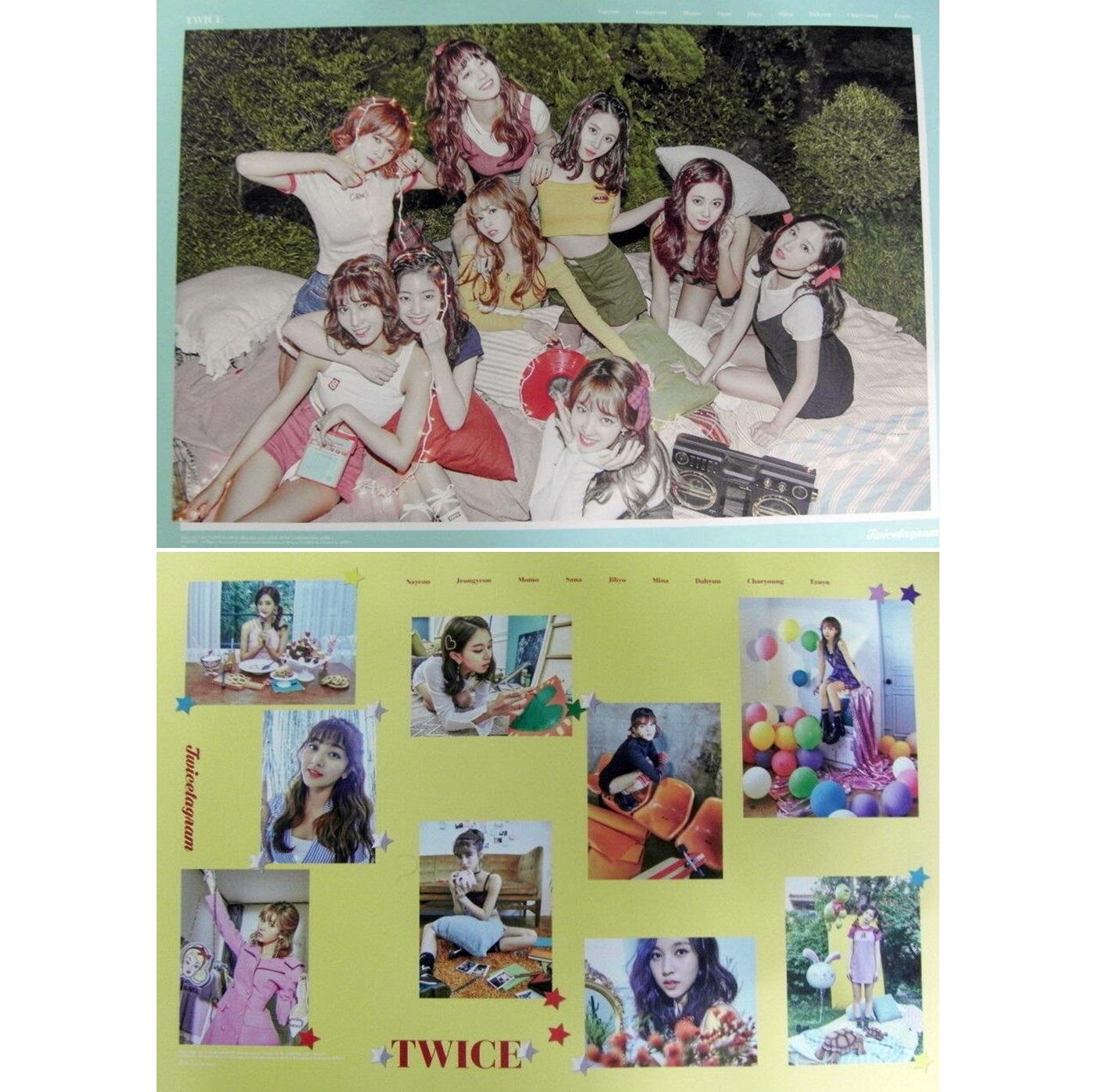 【ブロマイド2種+筒】TWICE - Twicetagram ポスター