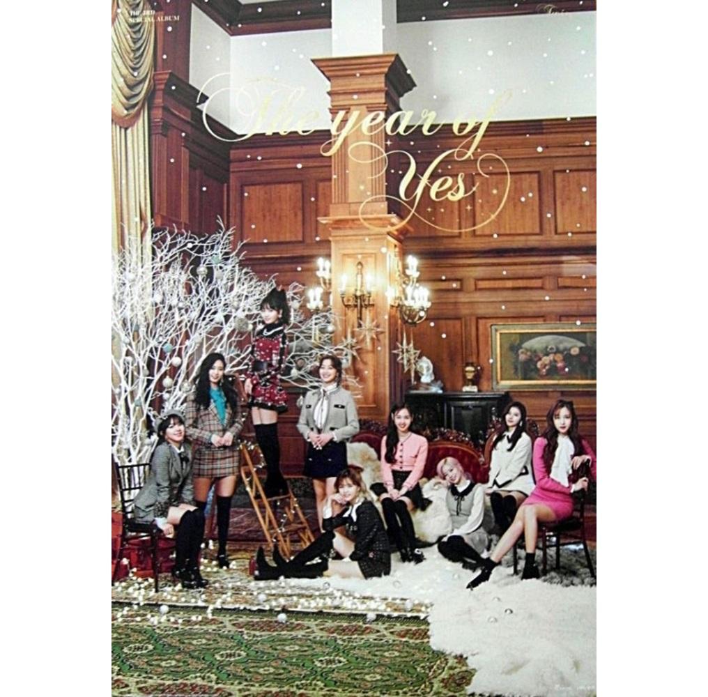 (ブロマイド1種+筒) TWICE - The Year of Yes B ポスター