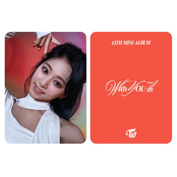 [ツウィ] TWICE ツウィ Withmuu 特典 フォトカード ポカ