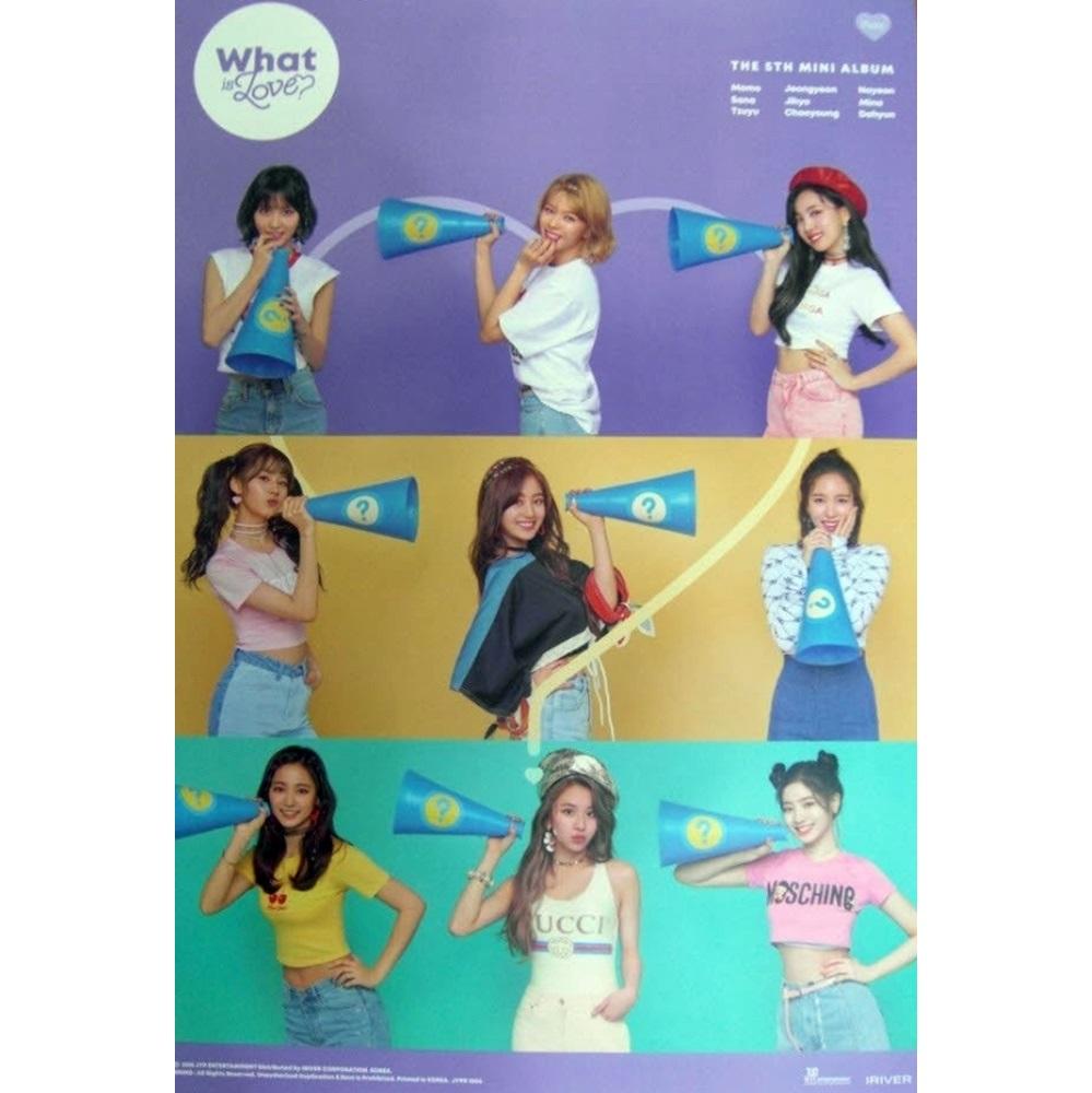 ポスター (1種) TWICE - What is Love B