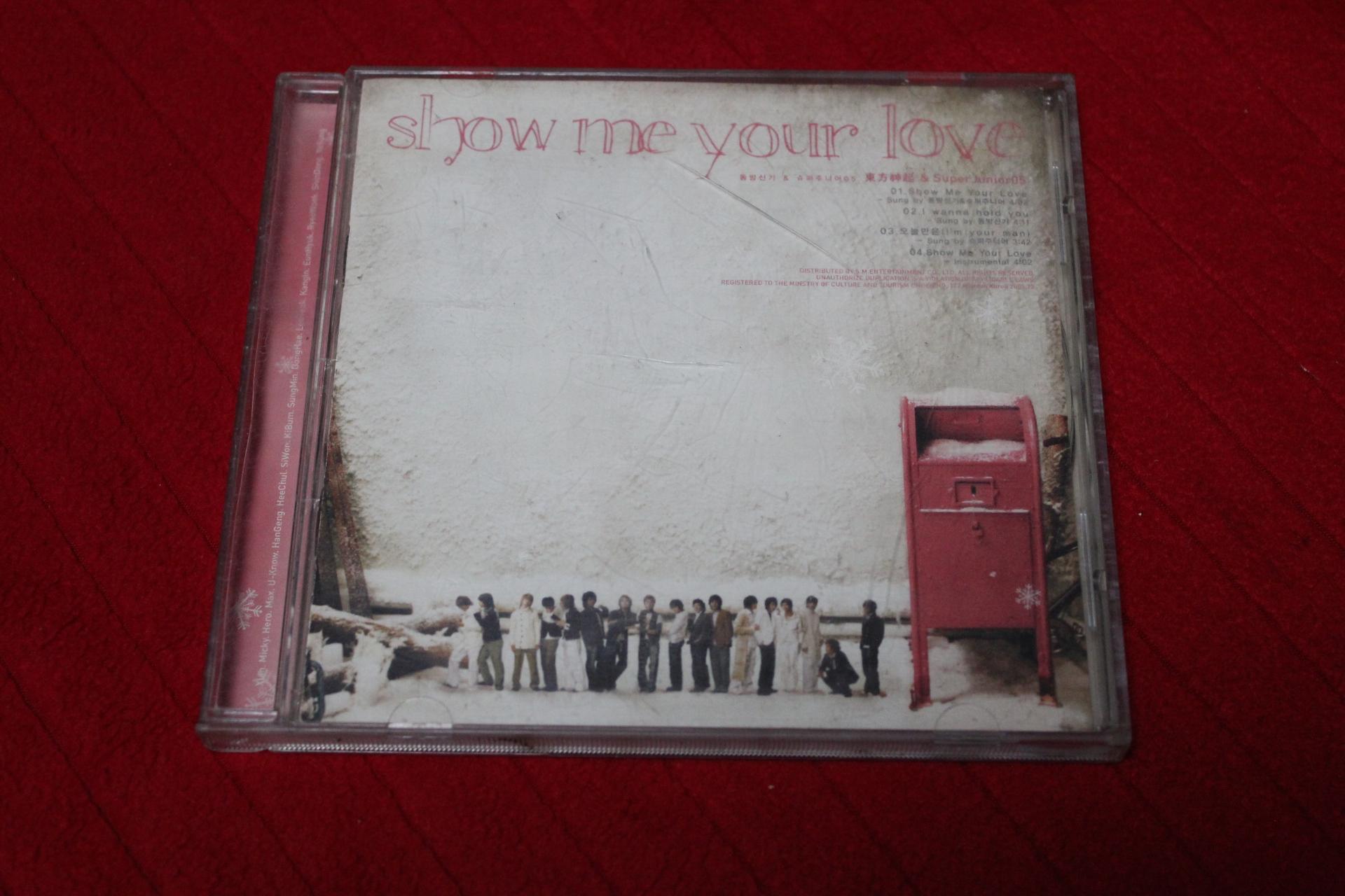 中古CD/ 東方神起 SUPER JUNIOR - Show Me Your Love / 状態良好