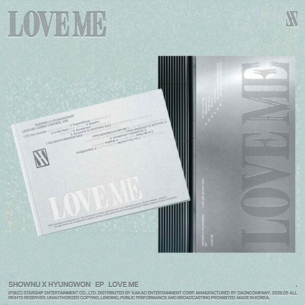(2종세트) 셔누X형원 앨범 몬스타엑스 EP LOVE ME