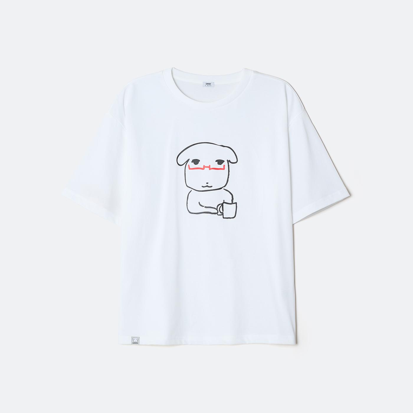 [SPAO][GANADI] 半袖Tシャツ(MIX) SPRLG25U09