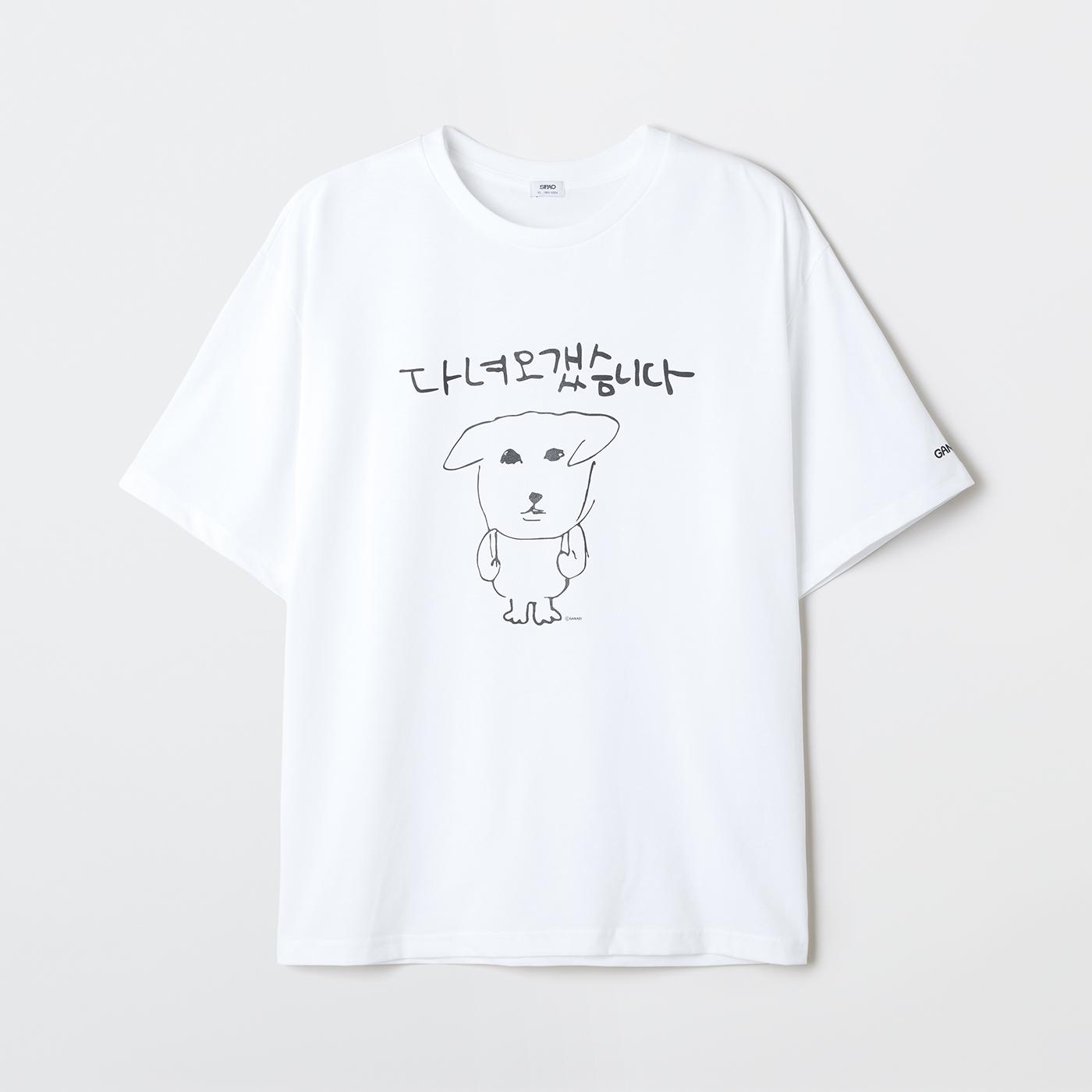 [SPAO][GANADI] 半袖Tシャツ(PRINT) SPRLG25U09