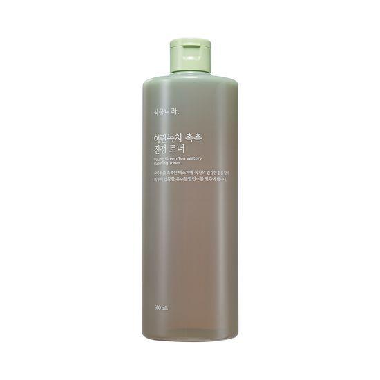 식물나라 어린녹차 촉촉 진정토너 500mL