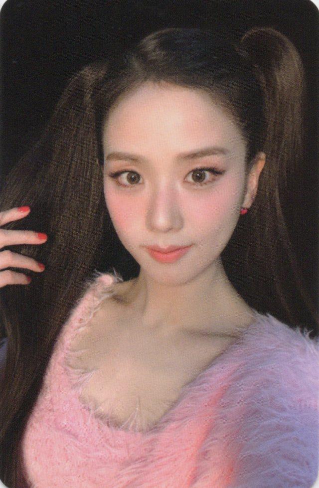 [지수/위드뮤/양갈래] 블랙핑크 솔로 AMORTAGE 예약판매 특전 포토카드 포카
