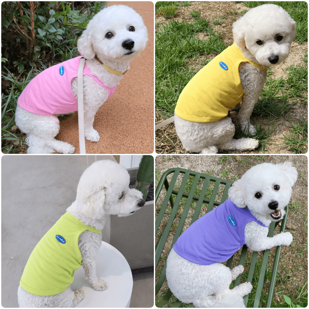 犬用防虫服 クールT クールタンクトップ UVカット ダニよけ 蚊 害虫対策 犬服