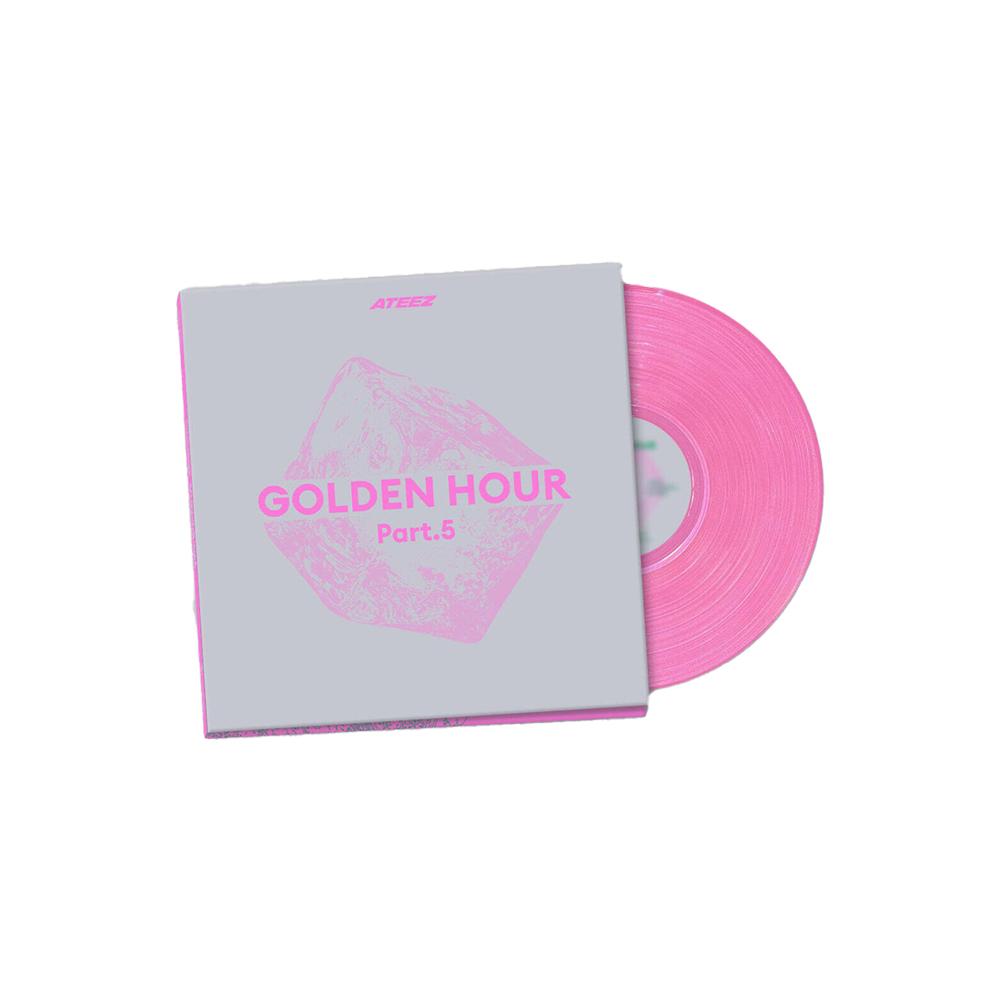 LP ATEEZ GOLDEN HOUR PART 5 ATEEZ Pink LP