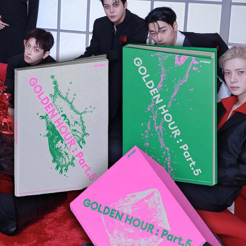 에이티즈 앨범 ATEEZ 배드 BAD GOLDEN HOUR 골든아워 파트5 포토북3종