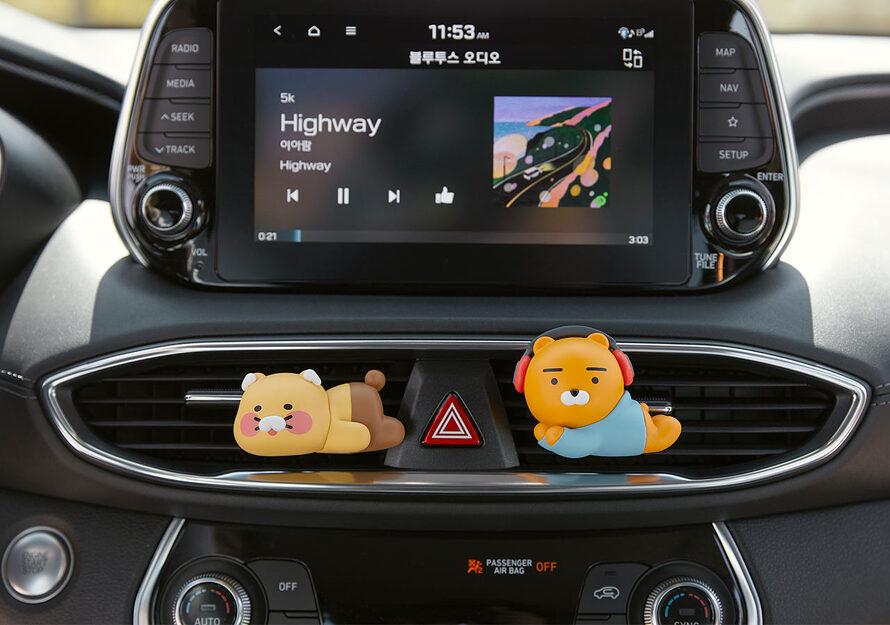 カカオフレンズ DJ チュンシク エアコン吹き出し口用 車載芳香剤