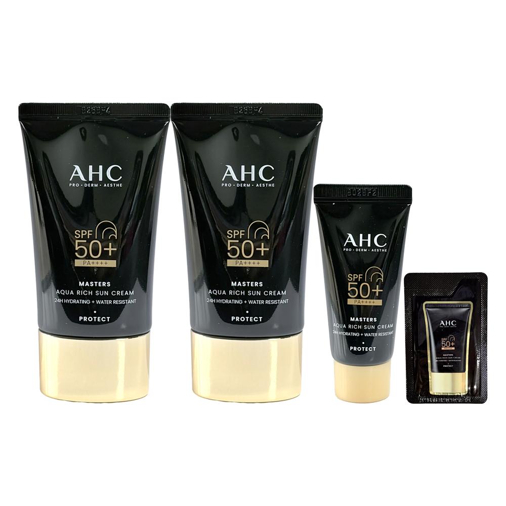 AHC 大容量 最新作 マスターズ アクアリーチ サンクリーム 60ml+60ml+10ml