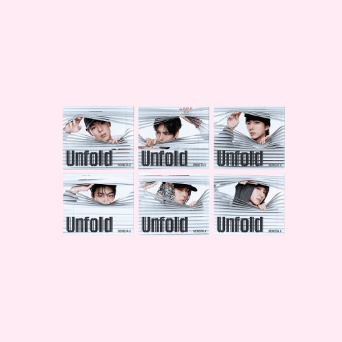 몬스타 엑스 MONSTA X - [ UNFOLD ] (DIGIPACK Ver.) 6종 세트